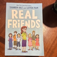 Real Friends Shannon Hale  LeUyen Pham 2017 Trade Paperback Graphic Novel