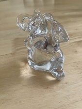 Baccarat Crystal Elephant Model