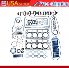 Full Cylinder Head Gasket Set with Bolts For 07-13 Chevy Silverado GMC 5.3L