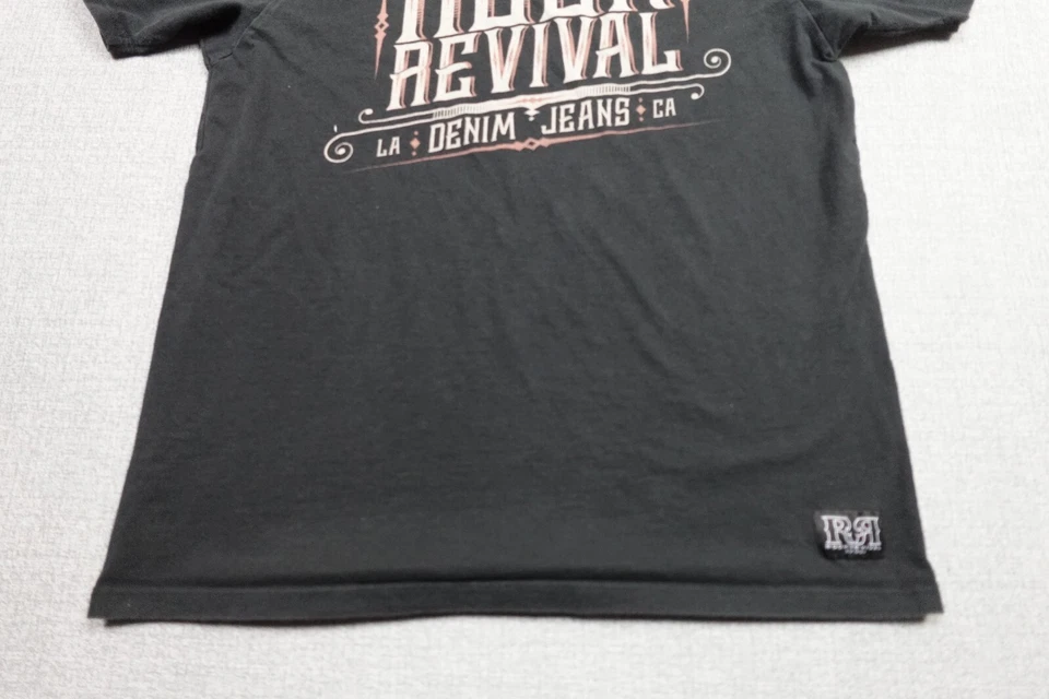 Рубашка мужская Rock Revival большая черная рок-н-ролльная мягкая повседневная ретро 100% хлопок - Изображение 3 из 4