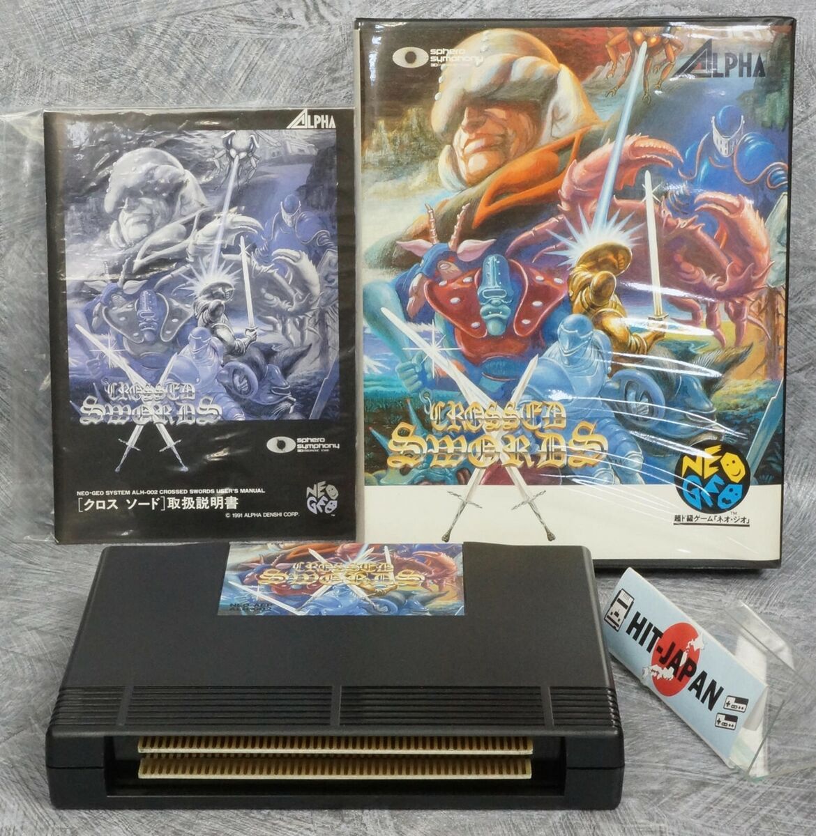 SNK Neo Geo AES Crossed Swords Novo e Selado Santiago Do Cacém