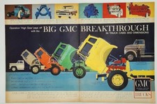 1960 Gmc Truck Engines Mcm Original Two Page Print Ad Life Magazine 60s 1960 Gmc Truck Engines Mcm Original Two Page Print Ad Life Magazine 60s