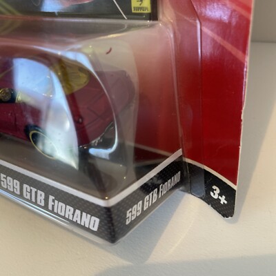 Hot Wheels Ferrari Racer 599 GTB FIORANO Red New old stock