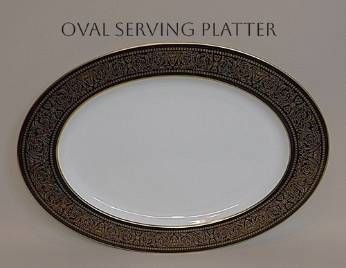 Mikasa Mount Holyoke ~ 44 Piece Dinnerware Set ~ Service for 8 + Serving Pieces - Picture 12 of 15