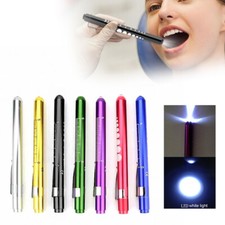 50PCS Portable Medical First Aid Pen Light Flashlight Doctor Nurse Emergency