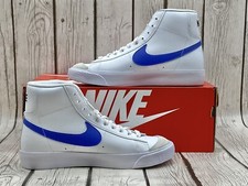 Nike Blazer Mid 77 GS White Red Blue Youth Size 5Y DA0486 117 New
