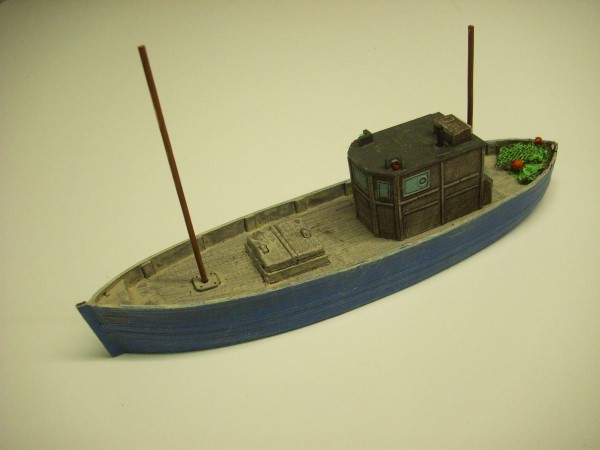 oo gauge railway resin 43' Scottish Motor Fishing Vessel 4mm 1:76 scale ...