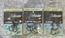 3 Packs Eagle Claw Saltwater Lazer Sharp Octopus Circle Hooks 6/0