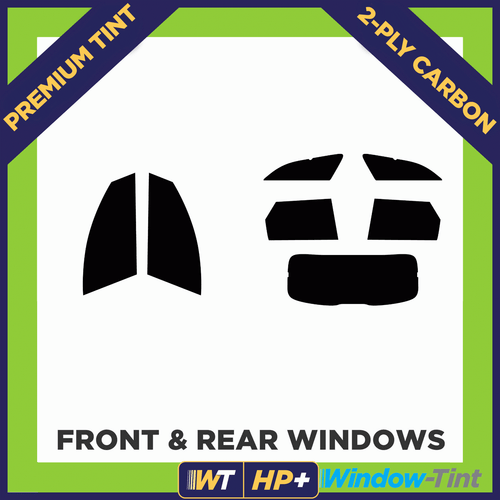 For Jaguar XF Sportbrake 2018+ Carbon Pre Cut Window Tint Full 2-ply HP+ - Picture 1 of 9