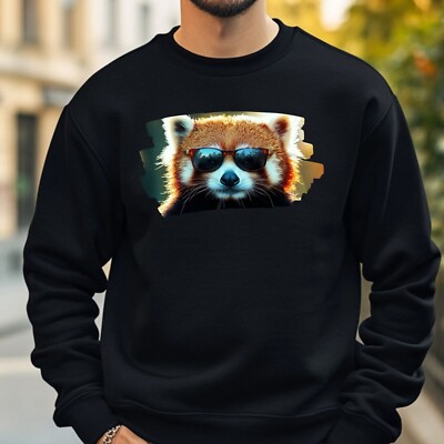 Panda mit Brille Sweatshirt Kuschelig und Perfekt für jeden Anlass S bis 4XL