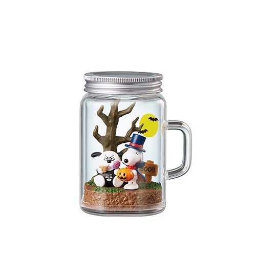 RE-MENT Peanuts SNOOPY's Terrarium LIFE In The USA Mini Diorama Figure Woodstock - Picture 10 of 60