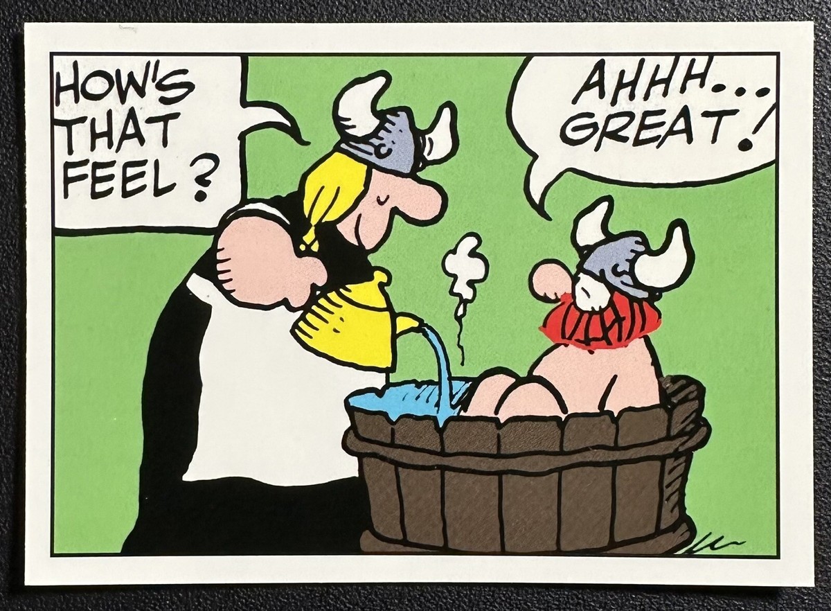 ヘラルディカ紋章本 1巻 レア品 1995 HAGAR THE HORRIBLE #31 LUCKY EDDIE Comic Strip card