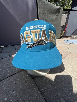 Vintage 90 s Jacksonville Jaguars NFL Starter Tri Power Rare Wool Snapback Hat