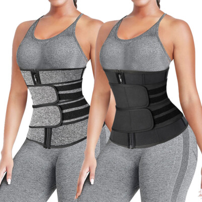 Women's Waist Trainer Sauna Corset Sweat Weight Loss Body Shaper Slimmming Belt