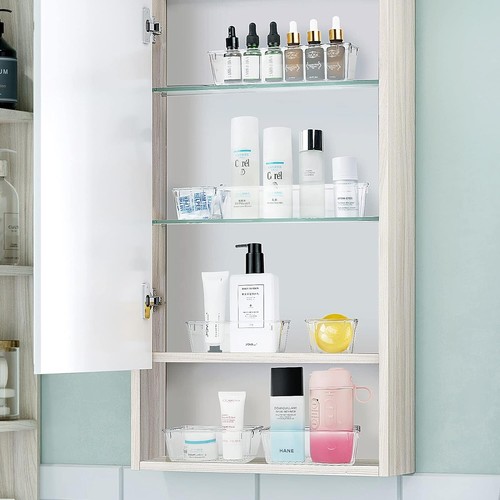 Clear Plastic Drawer Organizer Set, 4 Sizes Desk Drawer Divider Organizer 25 PCS - Picture 6 of 6