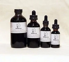 Bilberry Fruit Tincture, Extract, Antioxidant, Vaccinium Myrtillus