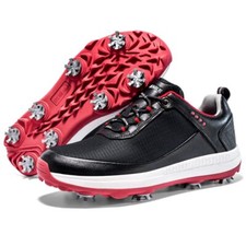 Professional Men's Golf Spikes Shoes Non-Slip Sneakers Waterproof Walking Shoes