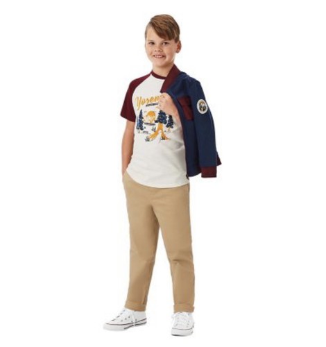 Member's Mark Size Medium 8 Boys' 3 Piece Navy & Burgundy Jacket Set New W/Tags - Picture 2 of 6