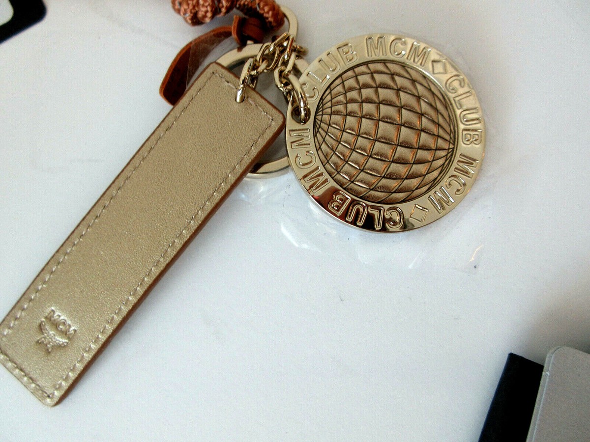 MCM キーホルダー ゴールド MCM Key chain Charm Gold With Box and dust bag NEW | eBay