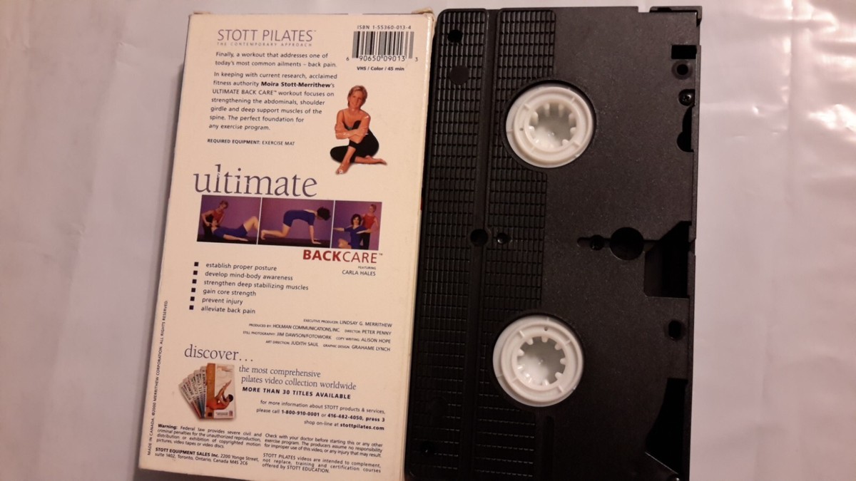 Stott Pilates: Ultimate Back Care, VHS Video 690650090133| eBay Stott Pilates: Ultimate Back Care, VHS Video 690650090133| eBay