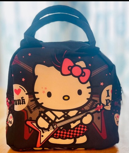 💕 Hello Kitty Lunch Bag Insulated Storage School Lunch Bag💕 - Picture 5 of 6