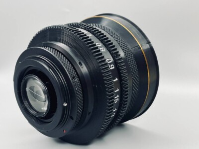 Rehoused HELIOS 44-2 58mm f2 Cine Mod Lens Fuji-X Mount Anamorphic