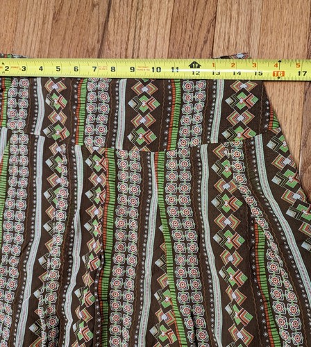 HAROLD'S 100% silk skirt with acetate lining size 6 Rodeo Cowgirl 2-step Praire - Picture 3 of 9