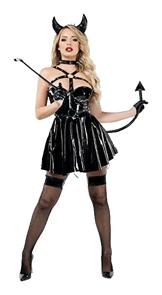 Complete Outfit Black Sexy Costumes for Women