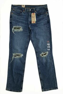 Levis 541 Athletic Taper Men's Destroyed Camel Insert Jeans 30,32,34 (181810460)