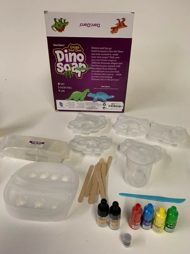Dino Soap Making Kit for Kids - Dinosaur Science Kit for Kids - Picture 2 of 6
