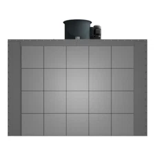 10' Wide X 7' Tall Exhaust Paint Wall - 2Hp - 3 Ph - Free Shipping