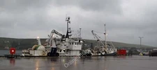 Photo 6x4 Norwegian pelagic trawler sheltering in Scalloway harbour  c2011