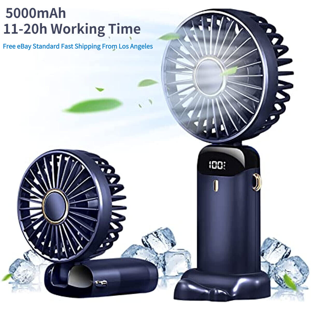 Small Portable Handheld Personal MINI Fan Rechargeable for Office