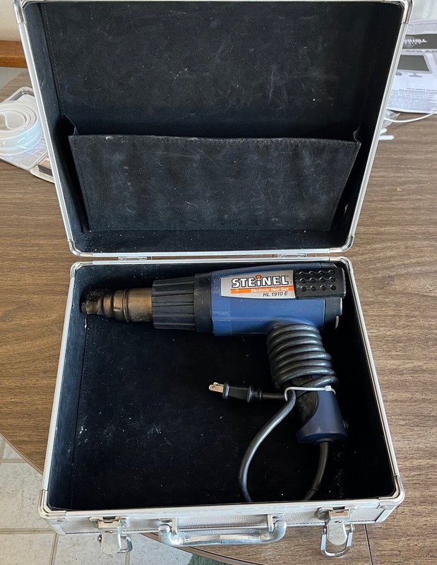Steinel HL 1910 E Pro Heat Gun with Electronic Thermocouple Control and Case