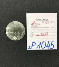 AAFES POGS, 4th Series/Printing,1 POGS, 10¢, #P1045, FAIR