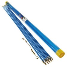 CABLE INSTALLATION ACCESS KIT 10 x 1M DRAW RODS FOR PULLING ELECTRIC CABLES