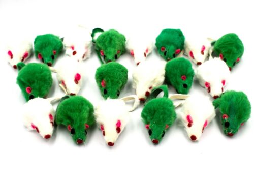 AXEL PETS St Patrick's Day Irish Festive Holiday Cat Rabbit Fur Mice Toys Catnip - Picture 4 of 6