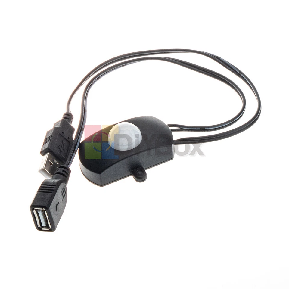 Outdoor LED Security PIR Infrared Motion Sensor Detector Switch Wall Light 120° - Image 2 of 4