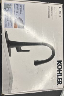 Kohler Guild K-R33912-VS Pull-Down Kitchen Sink Faucet 3-function Matte Black