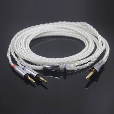 16core pure silver Cable For Final SONOROUS IV VI VIII X Headphone Balance Cable