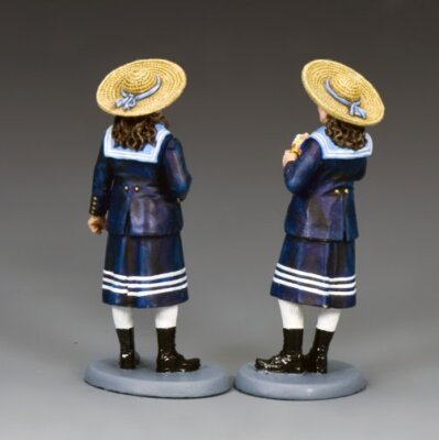 Figurines King & Country – TR007 Les Grandes Duchesses Marie & Anastasia – Métal, 54mm