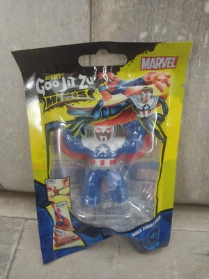 Heroes of Goo Jit Zu Minis - Falcon/Captain America Sam Marvel Stretch Squish