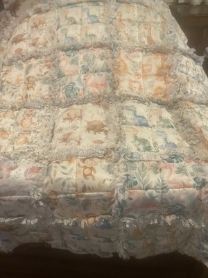 Baby Animals Rag Quilt