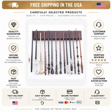 Magic Wand Cosplay Prop Metal Core Wizard Stick for Kids  Adults