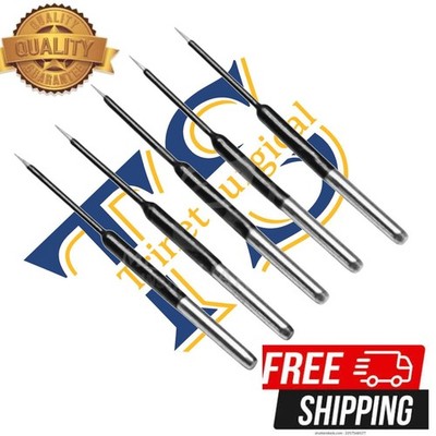Colorado Micro Dissection Needle Straight 5cm (Set Of 5)REUSABLE Premium Quality