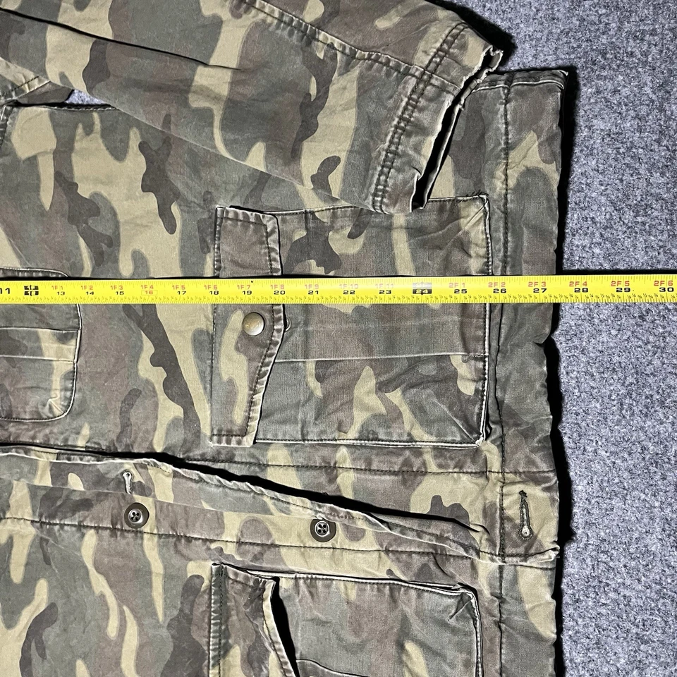 Chaqueta de Campo Gap Para Hombres Grande Militar Camuflaje Gorpcore Caza Paracaidista Pesado Foto 4 de 4