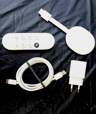 Google Chromecast 4K HDR Streamer with Google TV - Model GZRNL- ohne OVP