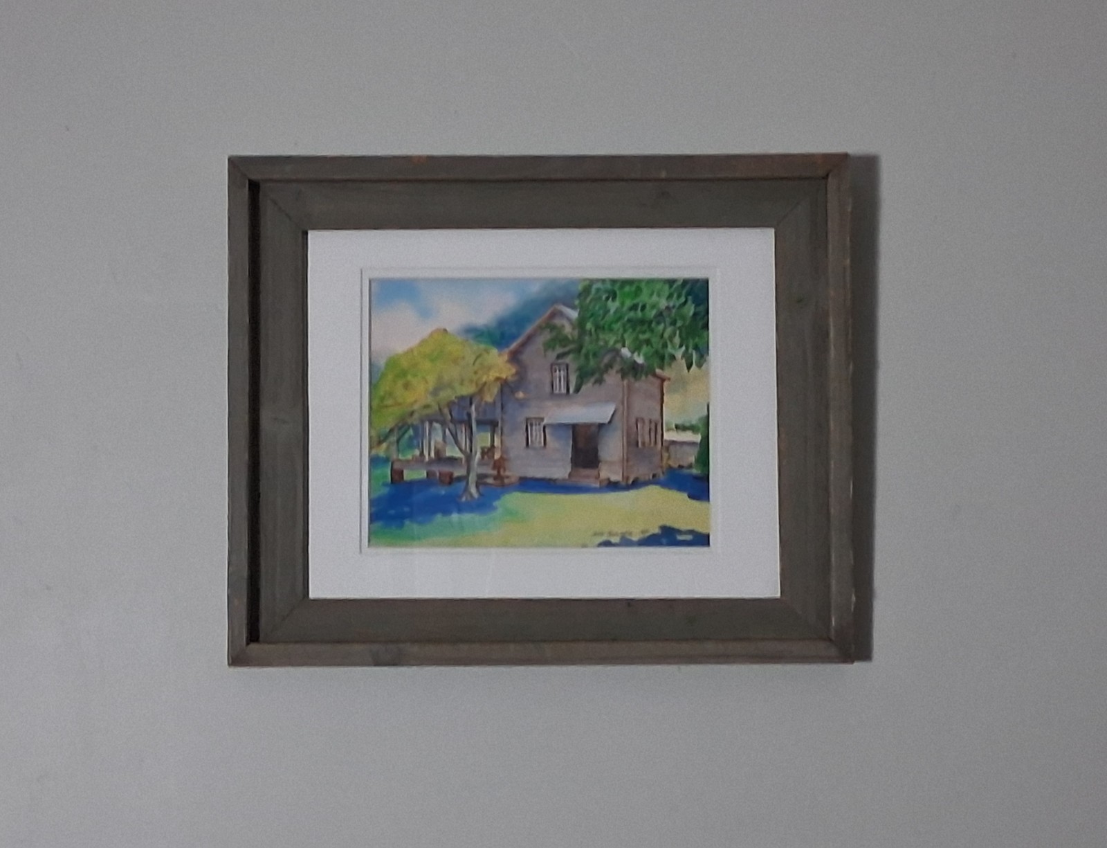 Mary Ida Rolape – “Untitled Farmhouse Scene” – Artist Proof Giclée Print –...