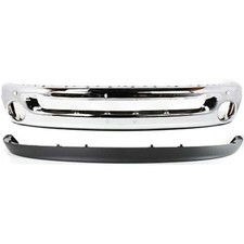 Front Bumper Kit For 2002-2008 Dodge Ram 1500 Fits Ram 2500 Fits Ram 3500 Chrome