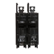 BQ2B100 - Siemens 100A 120/240V 2-Pole Molded Case Circuit Breaker BQ Series 10k